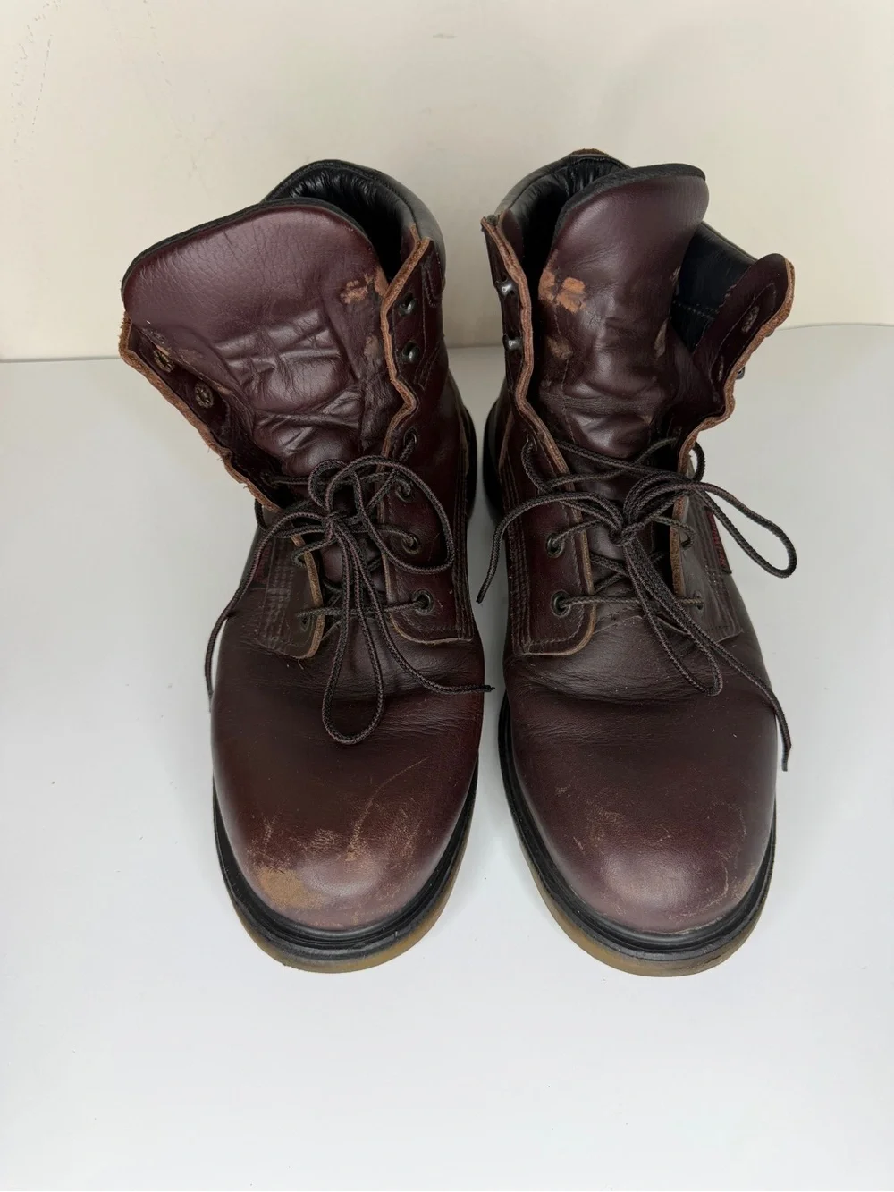 Red Wing Mens Size 11.5D Model 606 Soft Toe Brown Work Boot Oil Slip Resistant